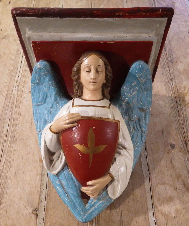 Early 20th Century French Angel Corbel